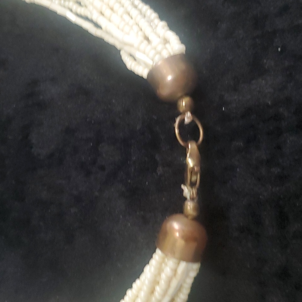 Multiple Strand Collar Necklace - - image 3